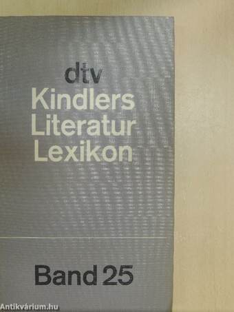 Kindlers Literatur Lexikon 25 (töredék)