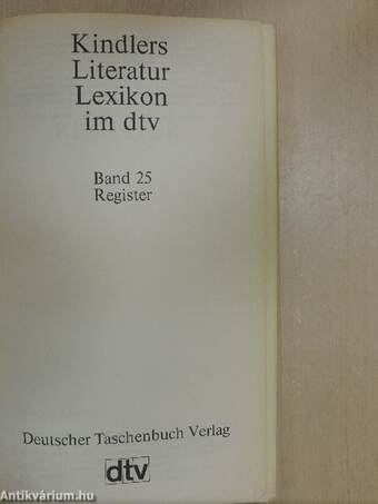 Kindlers Literatur Lexikon 25 (töredék)