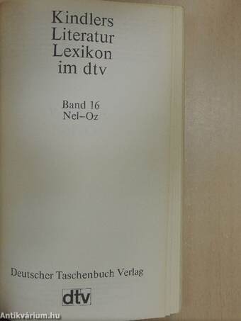 Kindlers Literatur Lexikon 16 (töredék)