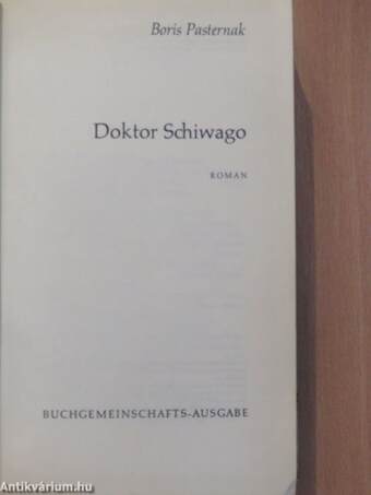 Doktor Schiwago