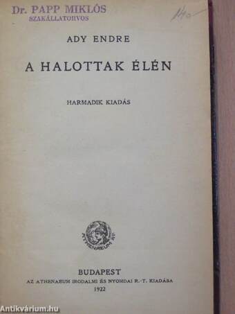 A halottak élén