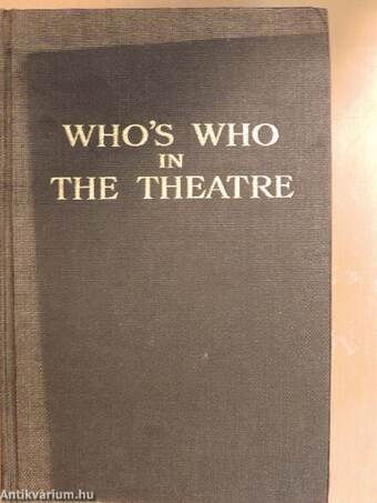 Who's Who in the Theatre