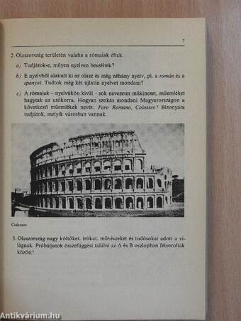 Olasz nyelvkönyv I.
