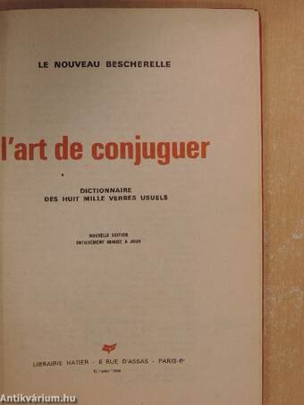 L'art de conjuguer