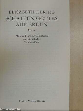 Schatten Gottes auf Erden