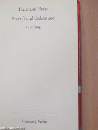 Narziß und Goldmund