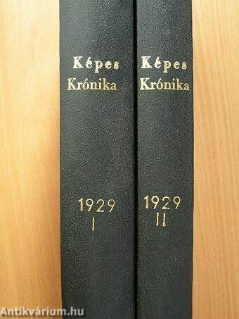 Képes Krónika 1929. (nem teljes évfolyam) I-II.