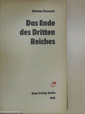 Das Ende des Dritten Reiches