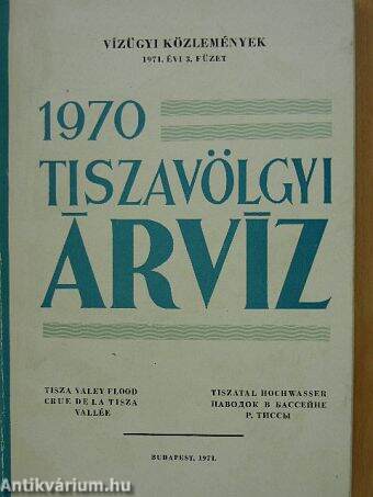 Vízügyi Közlemények 1971/3.