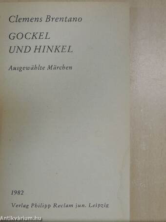 Gockel und Hinkel