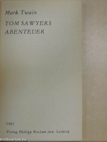 Tom Sawyers Abenteuer