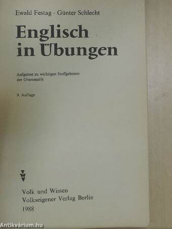 Englisch in Übungen