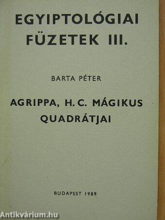 Egyiptológiai füzetek III.