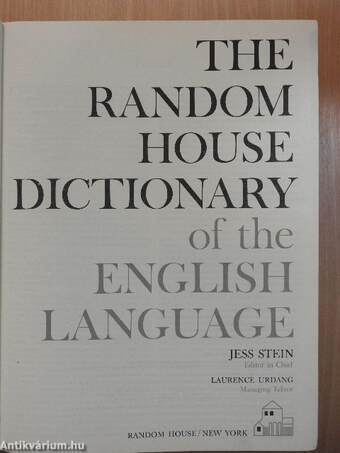 The Random House Dictionary of the English Language