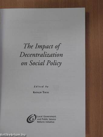 The Impact of Decentralization on Social Policy