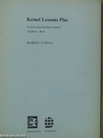 Kernel Lessons Plus - Student's Book