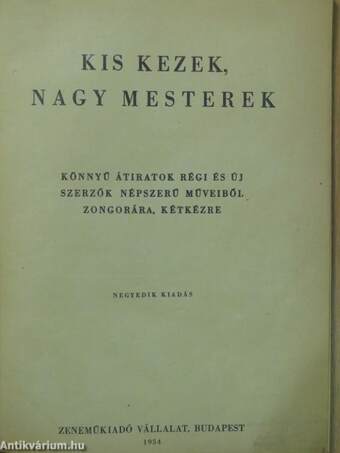 Kis kezek, nagy mesterek