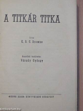 A titkár titka