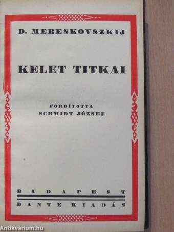 Kelet titkai