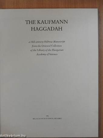 The Kaufmann Haggadah