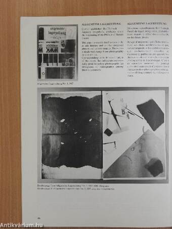 Fotogramme 1918 bis heute/Photograms 1918 to the Present/Photogrammes 1918 jusqu'á nos jours