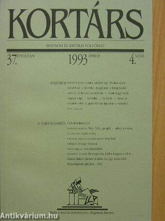 Kortárs 1993. április