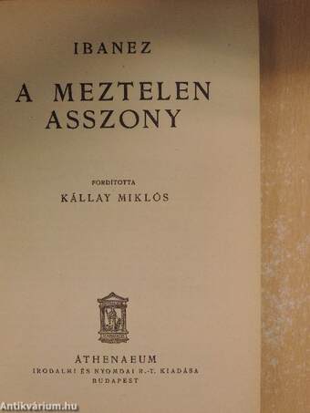 A meztelen asszony