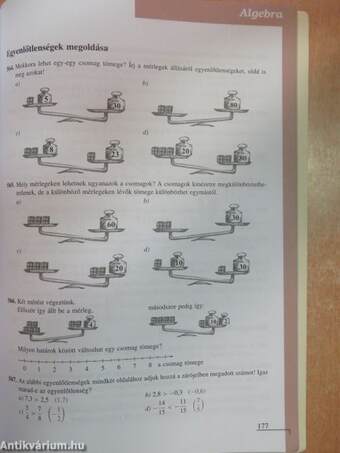 Matematika tankönyv 7/II.