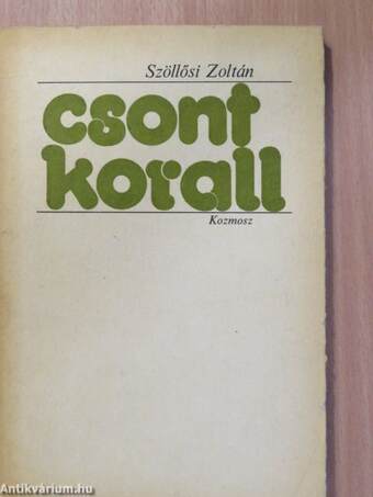 Csontkorall (dedikált példány)