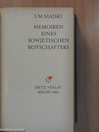 Memoiren eines sowjetischen Botschafters