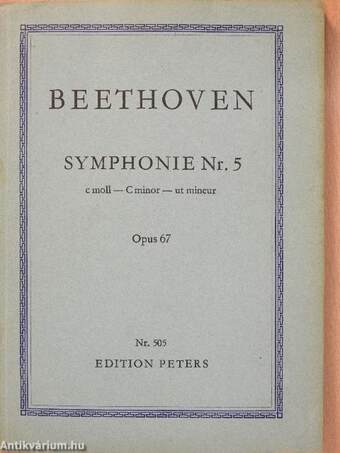 Beethoven Symphonie Nr. 5 c moll