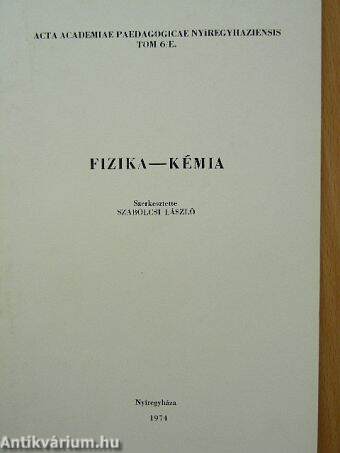 Fizika-kémia