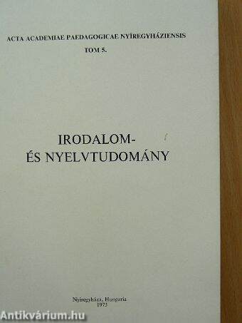 Irodalom- és nyelvtudomány