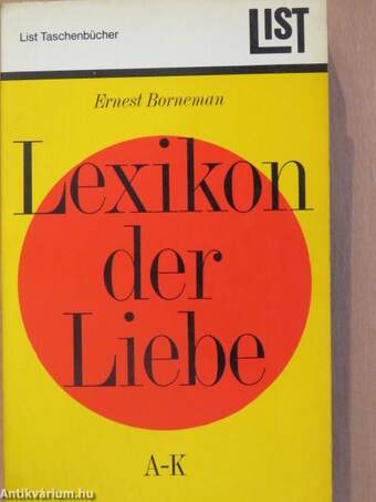 Lexikon der Liebe 1-2