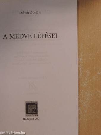 A medve lépései