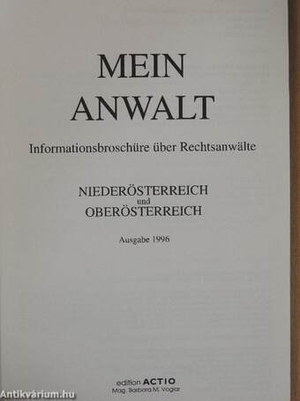 Mein Anwalt