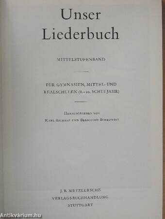 Unser Liederbuch