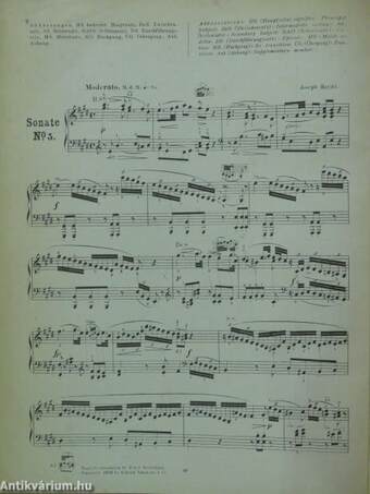 Sonate No. 5. E dur