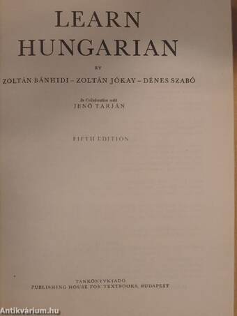 Learn Hungarian