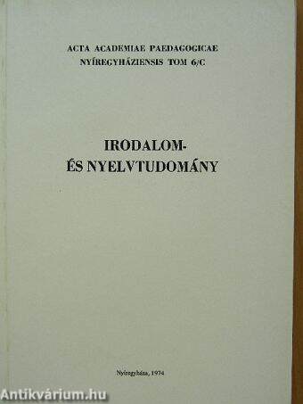 Irodalom- és nyelvtudomány