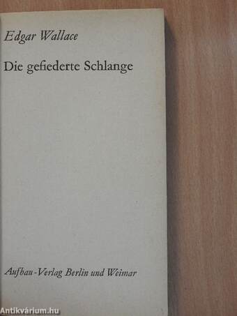 Die gefiederte Schlange