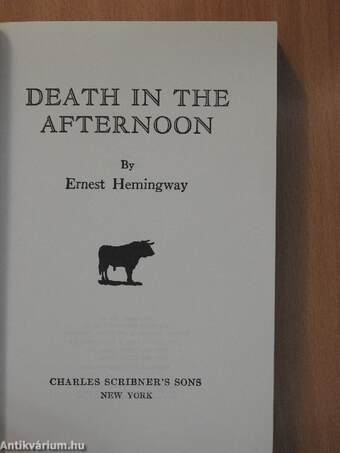 Death in the Afternoon