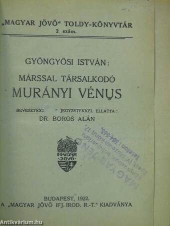 Márssal társalkodó Murányi Vénus