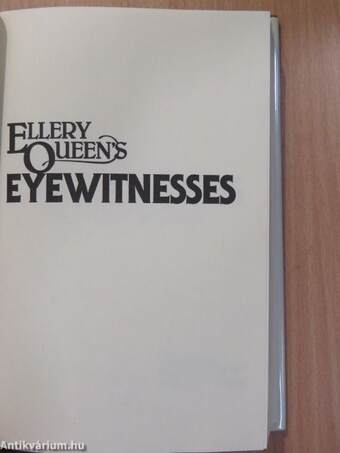 Ellery Queen's Eyewitnesses