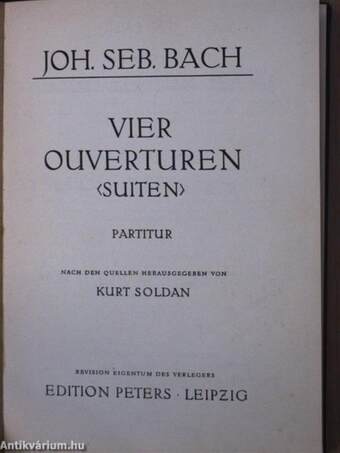 Vier Ouverturen (Suiten)