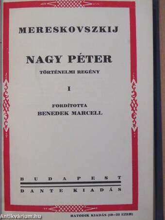 Nagy Péter I-II.