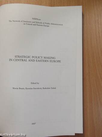 Strategic Policy Making in Central and Eastern Europe