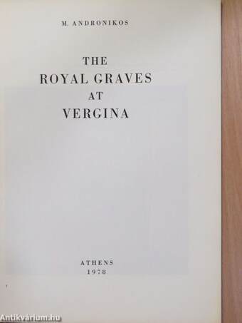 The Royal Graves at Vergina