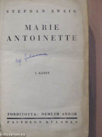 Marie Antoinette I-II.