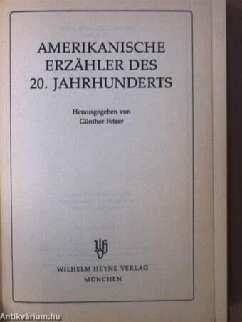 Amerikanische Erzähler des 20. Jahrhunderts